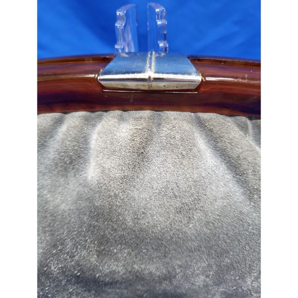 Joseph Magnin Suede Clutch - Picture 3 of 5